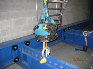 Testing of rim lifters.